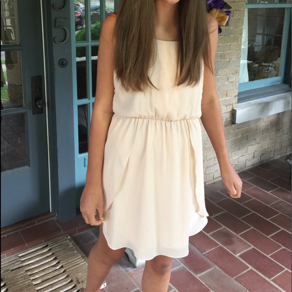 pink cocktail dress